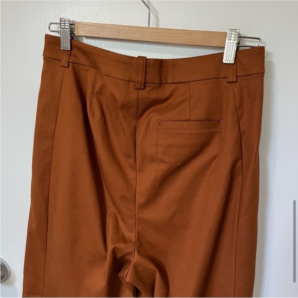 NWT Banana Republic x Harbison High Waist Pleated Safari Suit Pant Brown size 2 - Picture 9 of 16